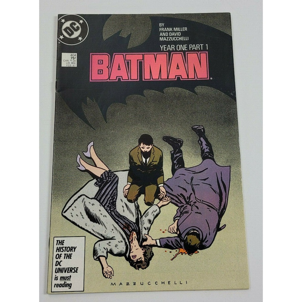 BATMAN #404 YEAR ONE PART 1 / FRANK MILLER